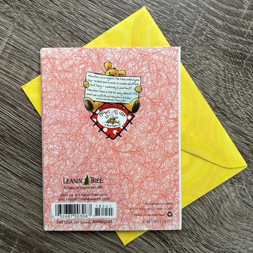 Leanin’ Tree Cards Anniversary Cute Vintage Love Voila Champagne Roses Valentine